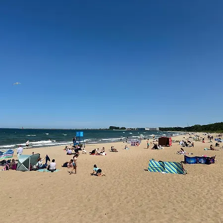 Apartment Baltic Inspiration - Guest Favorite, 200m To Beach, 75 Sqm, 2 King Bedrooms, Jacuzzi Bath, Balcony, Underground Parking, Super Host Gdansk